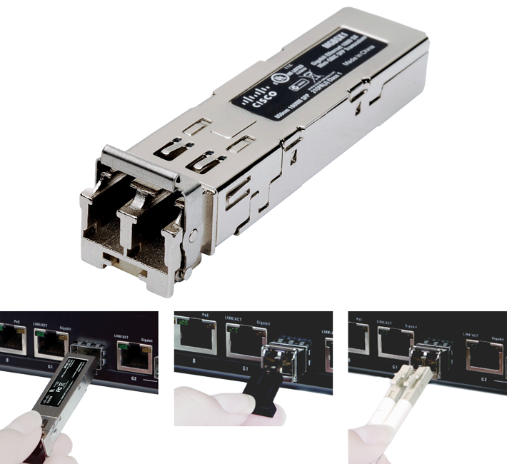 Gigabit SX Mini-GBIC SFP Transceiver Cisco MGBSX1